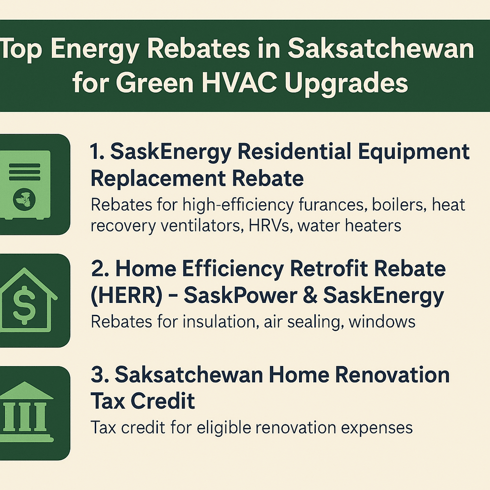 Top Energy Rebates in Saskatchewan for Green HVAC Upgrades