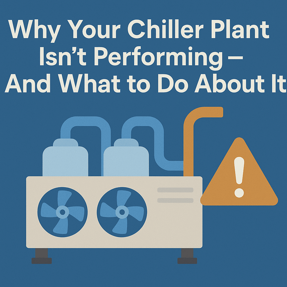 Why Your Chiller Plant Isn’t Performing and How to Fix It
