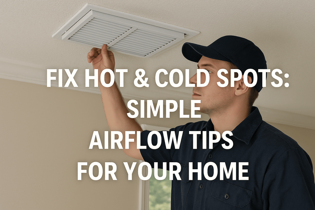Fix Hot & Cold Spots- Simple Airflow Tips for Your Home