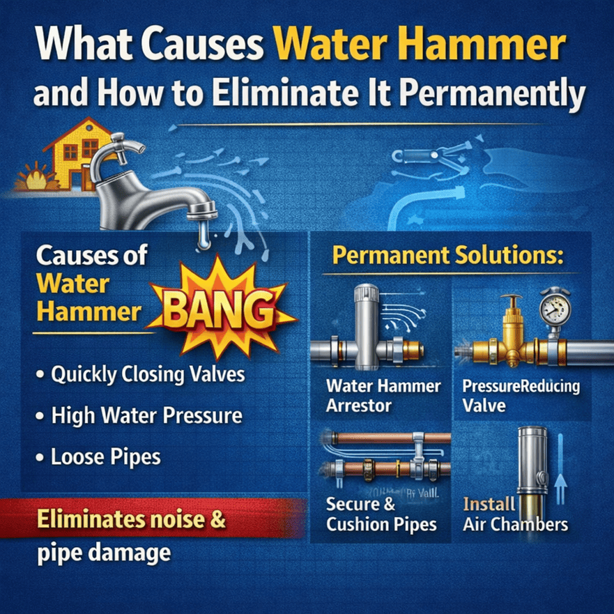 Understanding and Fixing Water Hammer